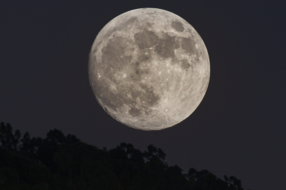 Referencial. Este sábado habrá Luna de la Cosecha.