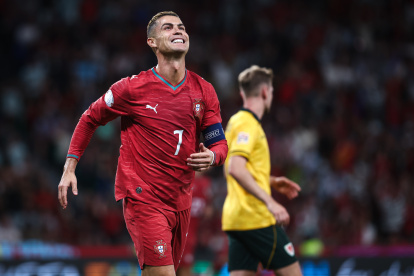 Cristiano Ronaldo figura de Portugal.