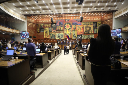 El Pleno de la Asamblea Nacional de Ecuador se reunirá el 29 de septiembre de 2026 para el segundo debate de la Ley para prevenir el reclutamiento de menores.