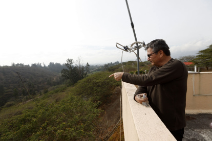 El terreno de Alberto Guerra está dentro del área contemplada para la PTAR Tumbaco, una obra que genera preocupación entre moradores.