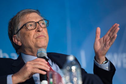 El magnate y filántropo Bill Gates, cofundador de Microsoft.