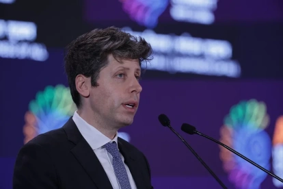 Fotografía de archivo del director ejecutivo de OpenAI, Sam Altman.