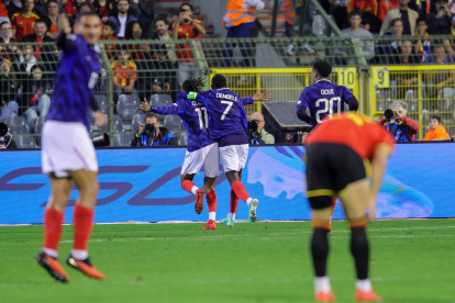Michael Olise marcó el gol de la Selección de Francia.
