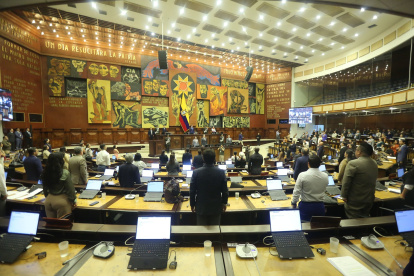 Sesión del Pleno de la Asamblea Nacional.