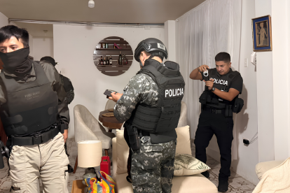 Durante el operativo Pacífico se ejecutaron 21 allanamientos como parte de una investigación por varios crímenes en Manabí.