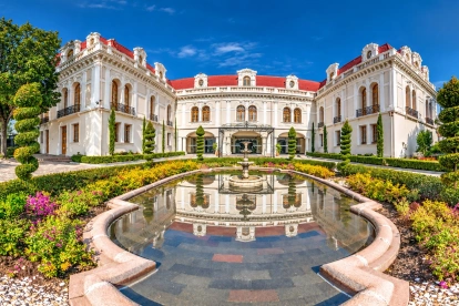 El Palacio de Najas, en La Mariscal, sede de la Cancillería ecuatoriana, fue construido en 1923.