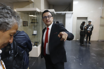 David Rosero, vocal del CPCCS, enfrenta un proceso de juicio político en la Asamblea Nacional Ecuador.