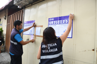 La clausura se registró en Vergeles.