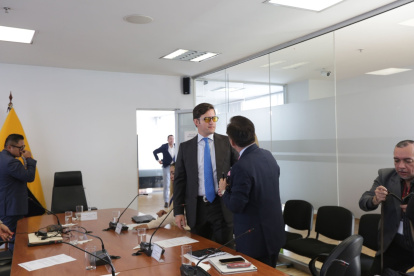 Esteban Torres es el primer vicepresidente de la Asamblea y jefe de la bancada de ADN en la Asamblea Nacional Ecuador.