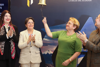 Banco de Machala celebra su  V Emisión de Obligaciones en la Bolsa de Valores de Quito.