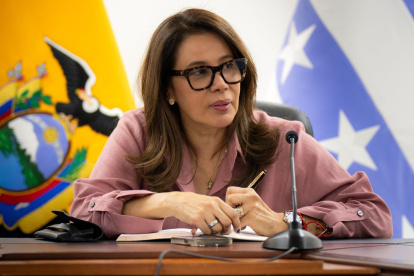 Cynthia Gellibert es la nueva presidenta del Consejo Directivo del IESS.