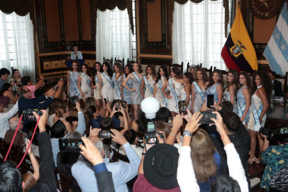 Presentación de las candidatas a Reina de Guayaquil 2026.