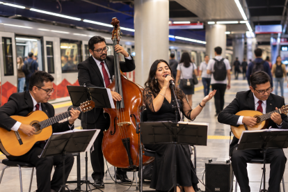 Referencial. La música ecuatoriana llegará al Metro de Quito con presentaciones de pasillos en Quitumbe, San Francisco y Labrador durante esta jornada cultural.