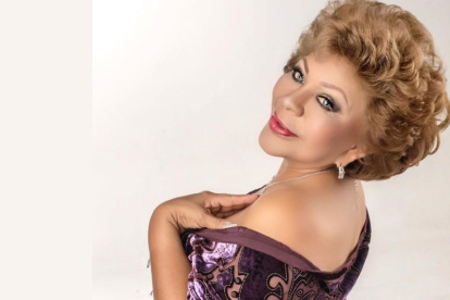 La cantante Hilda Murillo.