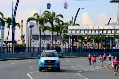 La Agencia de Tránsito y Movilidad (ATM) realizará desvíos vehiculares temporales en avenidas como Malecón debido a la competencia atlética.