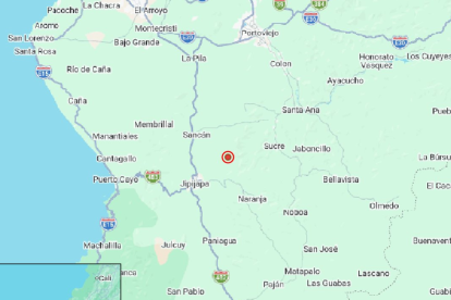 Temblor se sintió este 3 de octubre en Ecuador.