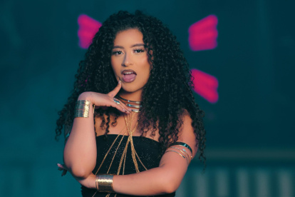Desde niña, la cantante participó en realities como La Voz Kids, La Banda y Reina de la Canción.