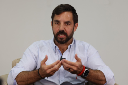 Antonio García, precandidato a la Alcaldía de Guayaquil por el Partido Sociedad Patriótica.