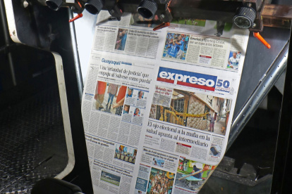 Granasa publicará la última edición impresa de Diario Expreso el viernes 9 de octubre de 2026.