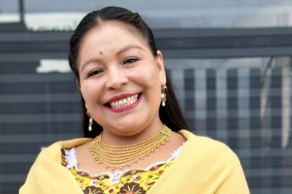 Martha Toapanta es la única candidata al CPCCS por la lista de Pueblos y Nacionalidades.