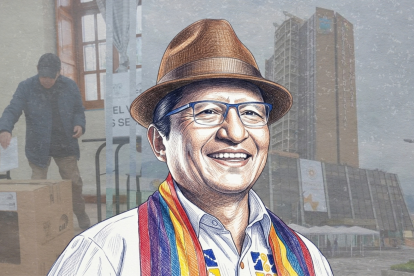 Guillermo Churuchumbi, coordinador nacional de Pachakutik, fue alcalde de Cayambe, en dos períodos.