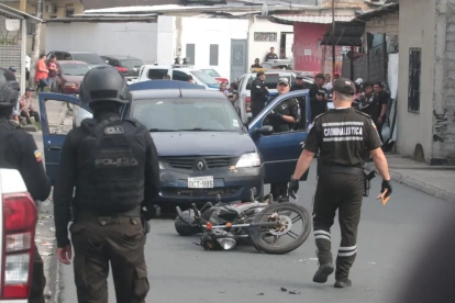 El ataque ocurrió en una calle que conecta Mapasingue Este con Urdenor, a una cuadra de la avenida Las Aguas.