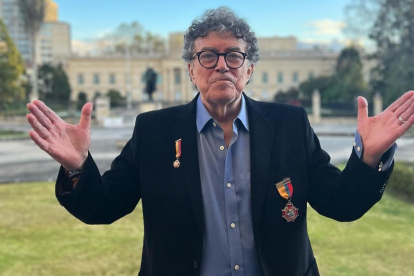 El fallecido artista Piero de Benedictis.