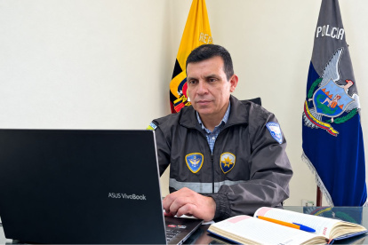 Freddy González, jefe de la Jefatura de Investigación Antidrogas de la Zona 8