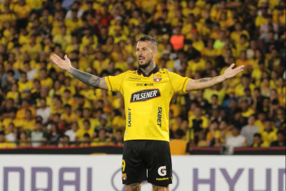 Darío Benedetto es el goleador de Barcelona SC en la temporada 2026.