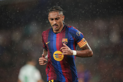 Raphinha es duda para el juego del FC Barcelona ante Getafe.