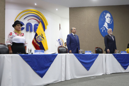 El Pleno del CNE tiene vocales en funciones prorrogadas desde noviemrbe de 2021.