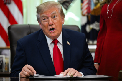 El presidente de EE.UU., Donald Trump.