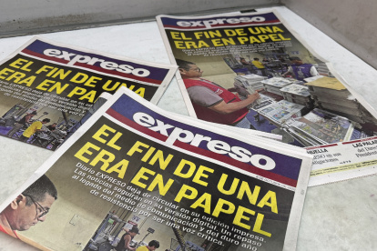 La última edición impresa de Diario Expreso se publicó este 9 de octubre de 2026.