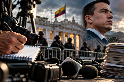 La libertad de prensa en Ecuador enfrenta cuestionamientos por denuncias de presunto acoso a periodistas y restricciones al ejercicio de la comunicación durante el gobierno de Daniel Noboa.