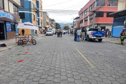 El hecho ocurrió en un local comercial del barrio Santa Anita del sur de Quito.