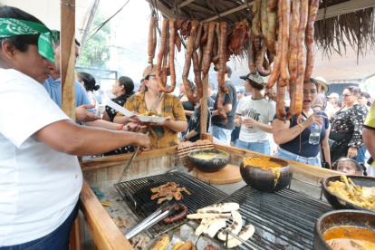 El Festival Manabí Gastronomía Milenaria mostro una variedad de platos que fueron deleitados por miles de visitantes