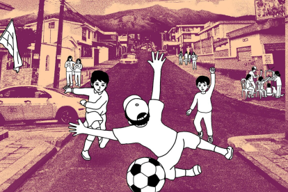 La obra busca transmitir la dimensión cultural y comunitaria del fútbol.