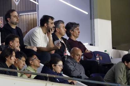 Marcelo Gallardo presenció desde las gradas el Liga de Quito vs. BarcelonaSC.