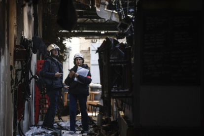 Un incendio destruyó hoy el Marché des Enfants Rouges, el mercado más antiguo de París