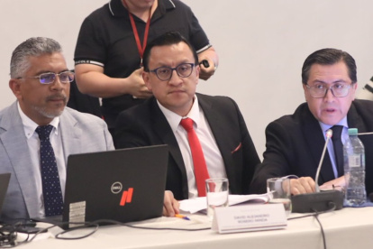 El vocal David Rosero enfrentará su juicio político el 13 de octubre de 2026.