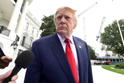 El presidente de Estados Unidos, Donald Trump.
