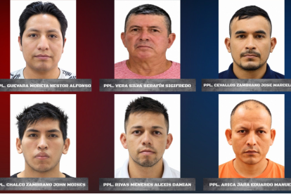 La Policía busca a seis personas que escaparon del CPL Bellavista, en Santo Domingo de los Tsáchilas.