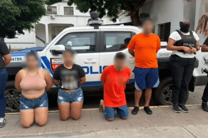 La investigación apunta a que las comunicaciones para exigir dinero se realizaban desde la cárcel El Rodeo.