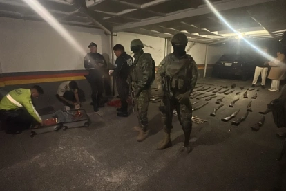 Operativo fallido en Monteserrín: el arsenal incautado en 2026 ya fue devuelto por un juez en 2025