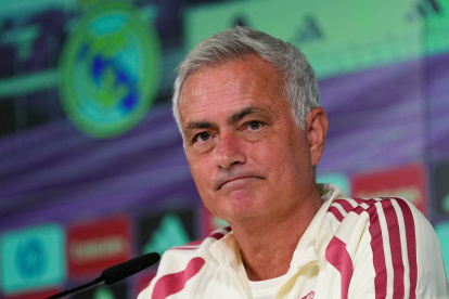 José Mourinho, entrenador de Real Madrid.