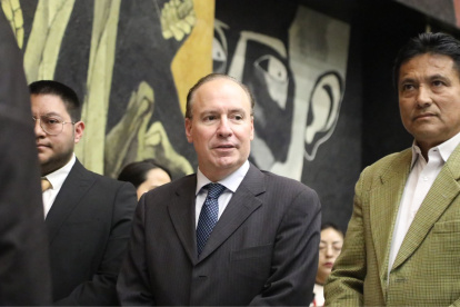 Andrés Mendoza Paladines fue uno de los tres consejeros suplentes del CPCCS posesioandos el 7 de julio de 2026 por la Asamblea Nacional.