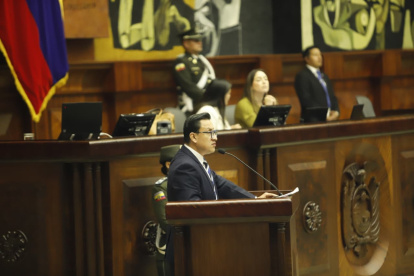 David Rosero enfrentó al Pleno de la Asamblea en su juicio político el 13 de octubre de 2026.