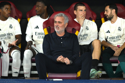 Jose Mourinho no dudó que asegurar que la Roma lo sorprendió con su nivel.