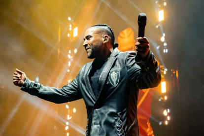 Don Omar en concierto.