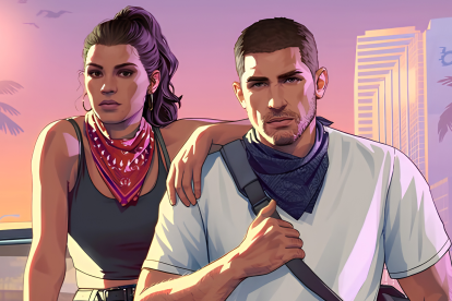 Jason y Lucía protagonizan GTA 6, el videojuego de Rockstar Games que llegará el 19 de noviembre de 2026.